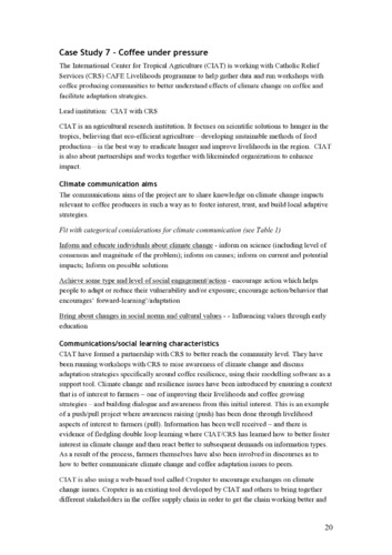 Coffee Under Pressure