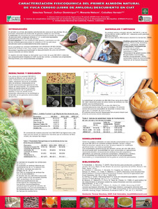 Caracterización fisicoquímica del primer almidón natural de yuca ceroso (libre de amilosa) descubierto en CIAT