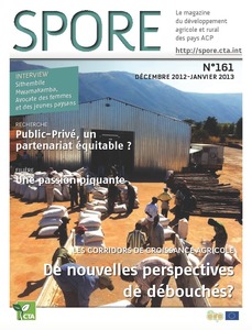 Spore 161: Les corridors de croissance Agricole - De nouvelles perspectives de débouchés?