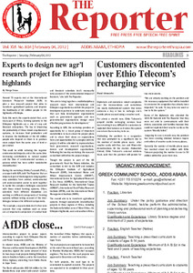 Experts to design new agricultural research project for Ethiopian highlands