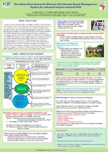 Pan-Africa Bean Research Alliance: New Results-Based Management System for enhanced impact-oriented R4D