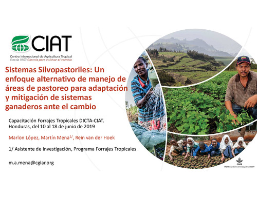 Sistemas Silvopastoriles: Un enfoque alternativo de manejo de áreas de pastoreo para adaptación y mitigación de sistemas ganaderos ante el cambio