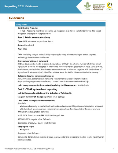 Feasibility analysis and suitability mapping for mitigation technologies enable targeted technology dissemination in Vietnam