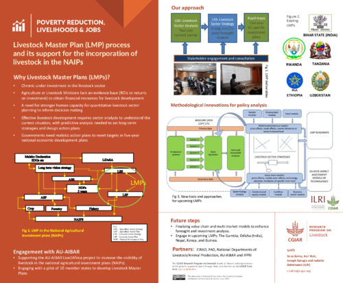 Livestock Master Plan (LMP) process and its support for the incorporation of livestock in the NAIPs