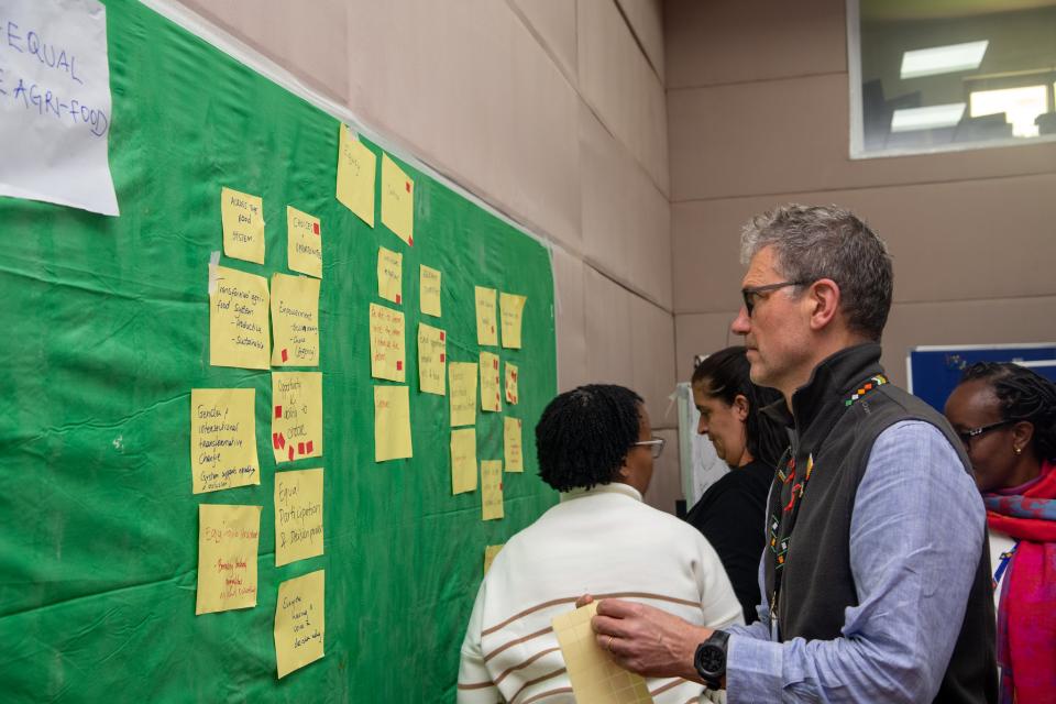 Photo of researchers in a workshop