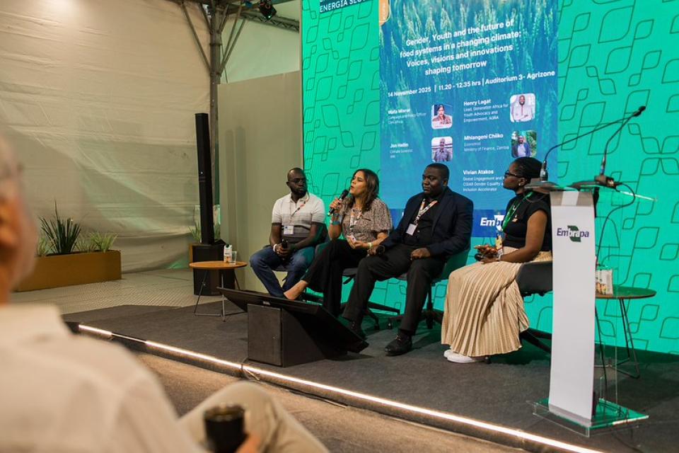 Session at Embrapa underway. 