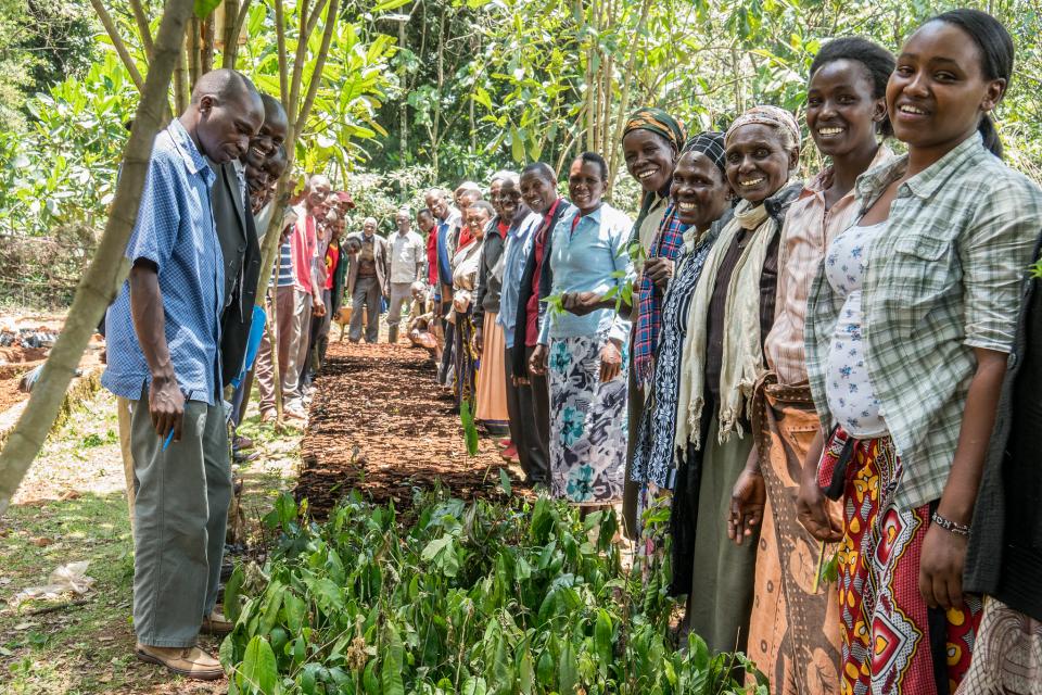 Group photo from Mau forest