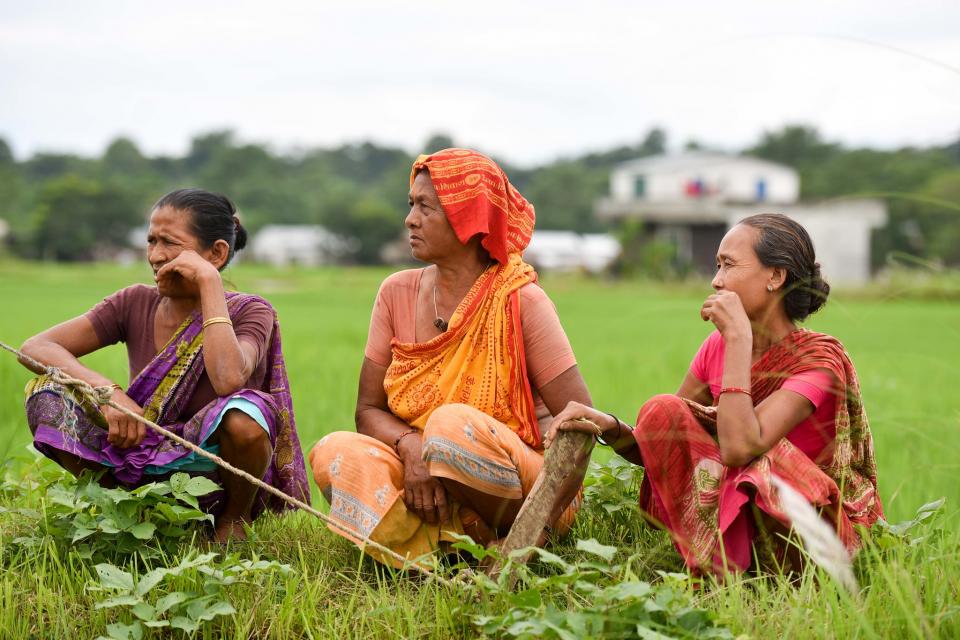 Women farmers in Nepal