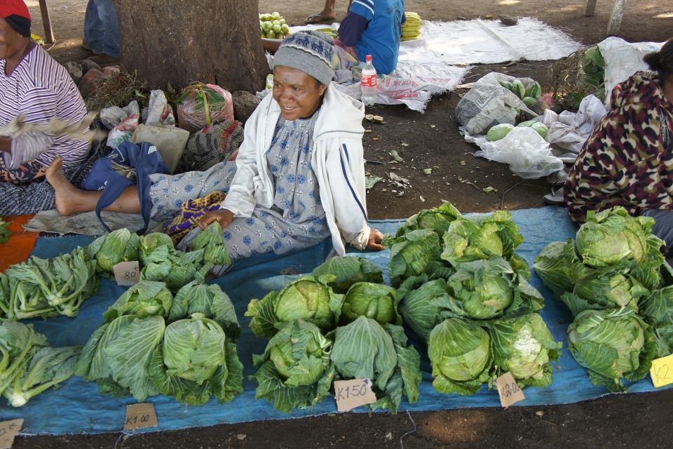 Photo of woman in Papua New Guinea