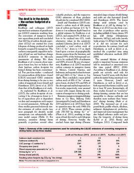The devil is in the details - the carbon footprint of a shrimp