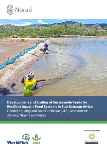 Gender equality and social inclusion (GESI) assessment: Zambia, Nigeria and Kenya