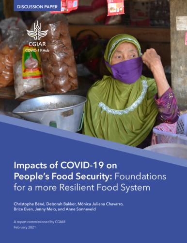 Impacts of COVID-19 on people’s food security: Foundations for a more resilient food system