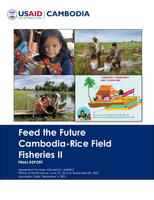 USAID_Feed the Future Cambodia - RFF II_Final Report_June 2016 - September 2021