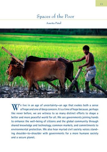 Spaces of the poor: IFPRI 2006-2007 Annual Report Essay