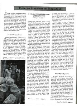 Fisheries traditions in Bangladesh
