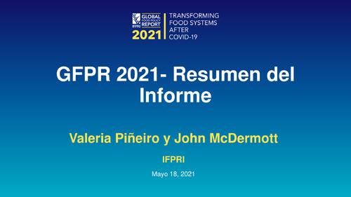 GFPR 2021- Resumen del Informe