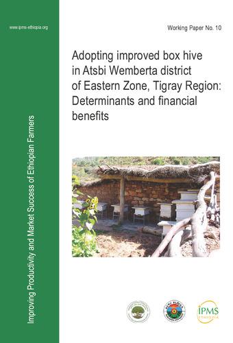 Adopting improved box hive in Atsbi Wemberta District of eastern zone, Tigray region: determinants and financial benefits