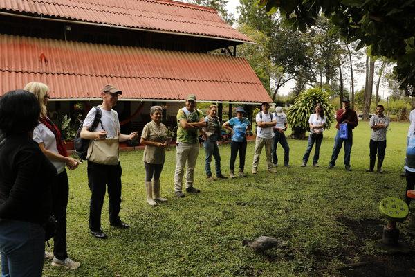 CCAFS field visit to Cauca, Colombia