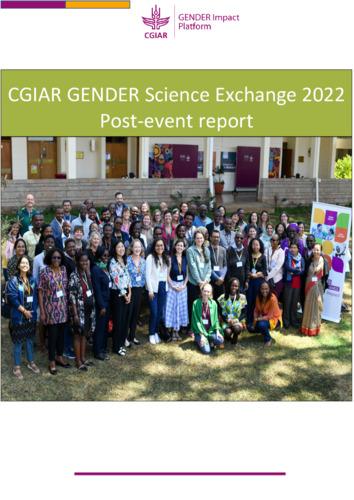 CGIAR GENDER Science Exchange 2022: Post-event report