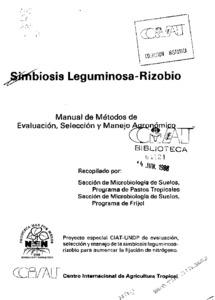 Simbiosis leguminosa-rizobio: evaluación, selección y manejo [conjunto audiotutorial]