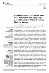 Genetic Patterns of Common-Bean Seed Acquisition and Early-Stage Adoption Among Farmer Groups in Western Uganda