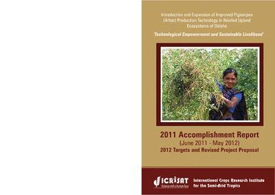 Introduction and Expansion of Improved Pigeonpea (Arhar) Production Technology in Rainfed Upland Ecosystems of Odisha: Technological Empowerment and Sustainable Livelihood