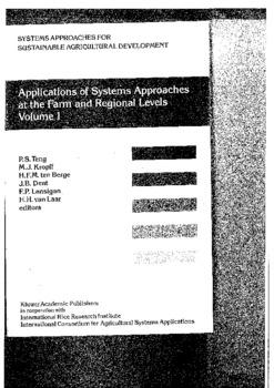 Flow modelling with ECOPATH: providing insights on the ecological state of agroecosystems