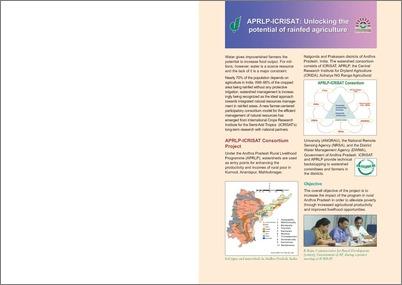APRLP-ICRISAT : Unlocking the potential of rainfed agriculture