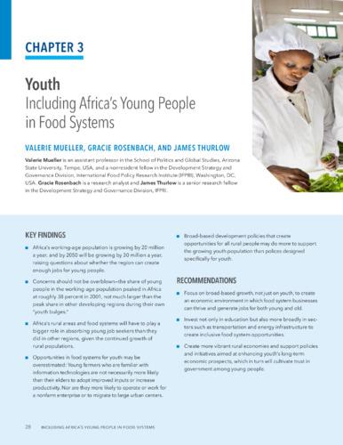 Youth: Including Africa’s young people in food systems