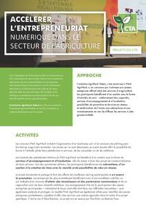 AgriHack: Accélérer l'entrepreneuriat numérique dans le secteur de l'agriculture