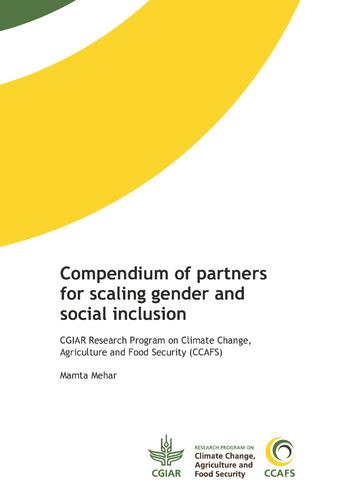 Compendium of partners for scaling gender and social inclusion