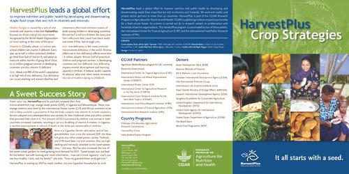 HarvestPlus Crop Strategies