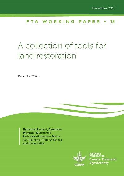 A collection of tools for land restoration