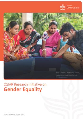 CGIAR Research Initiative on Gender Equality: Annual Technical Report 2024