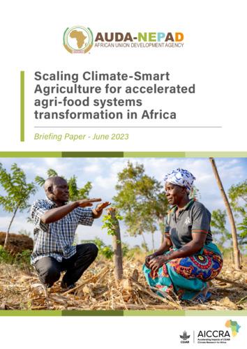 Scaling climate-smart agriculture for accelerated agri-food systems transformation in Africa