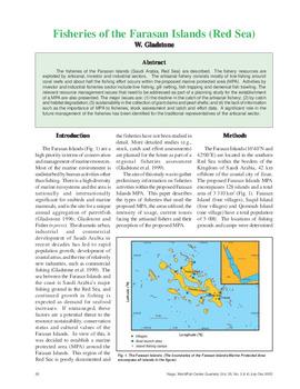 Fisheries of the Farasan Islands (Red Sea)