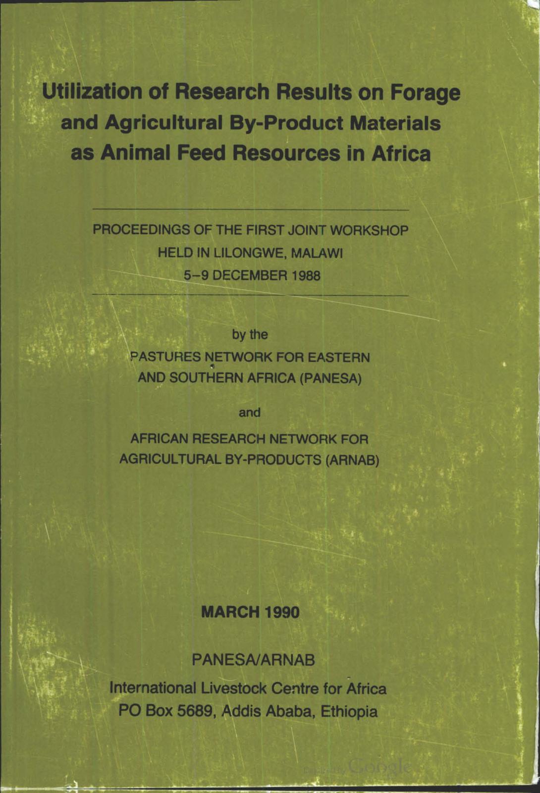 Intercropping trifolium spp. in wheat and its suitability for small holder farmer conditions of the Ethiopian highlands