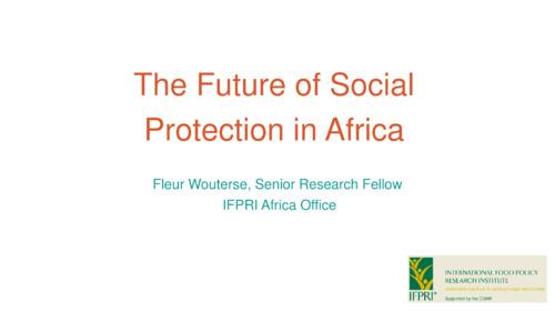 The Future of Social Protection in Africa
