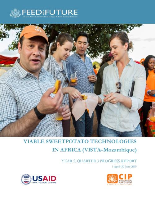 2019 Second Quarter Technical Report - The Viable Sweetpotato Technologies in Africa (VISTA) Mozambique