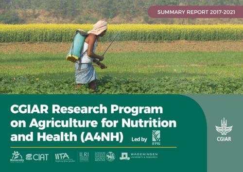 CGIAR Research Program on Agriculture for Nutrition and Health (A4NH): Summary Report 2017-2021