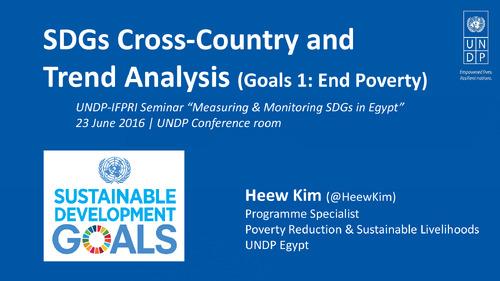 Dr. Heew Kim• 2016 IFPRI Egypt Seminar Series: Measuring and Monitoring SDGs in Egypt