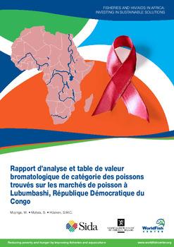 Rapport d'analyse et table de valeur bromatologique de catégorie des poissons trouvés sur les marchés de poisson à Lubumbashi, République Démocratique du Congo