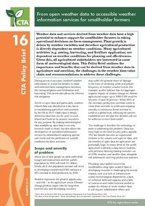 From open weather data to accessible weather information services for smallholder farmers