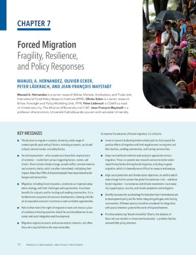 Forced migration: Fragility, resilience, and policy responses