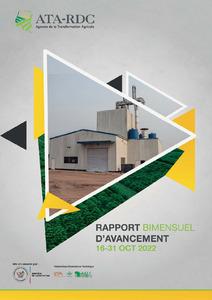 ATA-RDC: Rapport bimensuel d'avancement: 16-31 October 2022