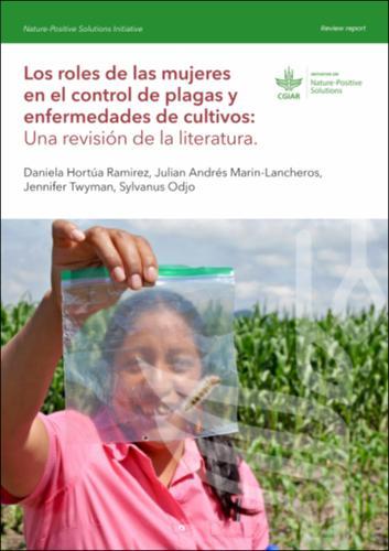 Los roles de las mujeres en el control de plagas y enfermedades de cultivos: Una revisión de la literatura