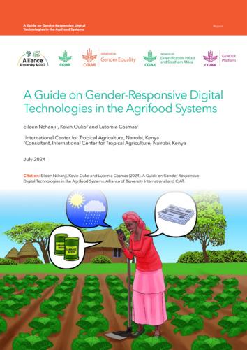 A Guide on Gender-Responsive Digital Technologies in the Agrifood Systems