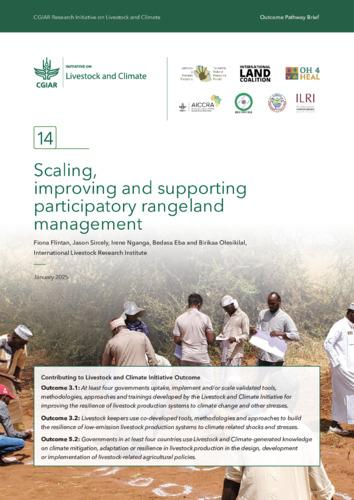 Scaling, improving and supporting participatory rangeland management