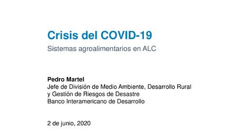 Crisis del COVID-19