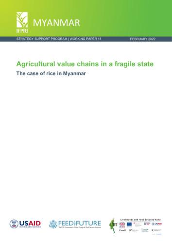 Agricultural value chains in a fragile state: The case of rice in Myanmar